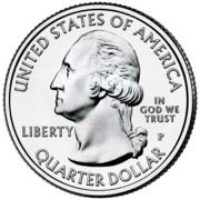 America the Beautiful Quarters Obverse