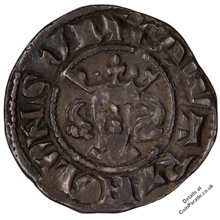 1315-1318 Penny Class XIII London Edward II Obverse 1315-1318 Penny Class XIII London Edward II Obverse