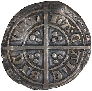 1363-1369 Groat Edward III Calais Reverse MV