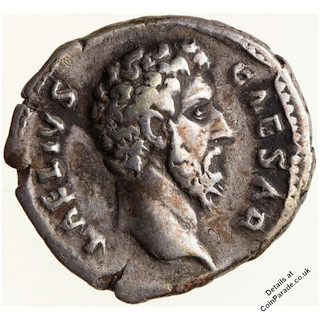 137AD Denarius Emperor Hadrian for Aelius Obverse 137AD Denarius Emperor Hadrian for Aelius Obverse
