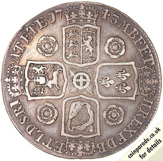 1743 Crown Reverse