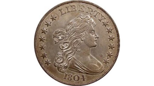 1804 Draped Bust Dollar Obverse