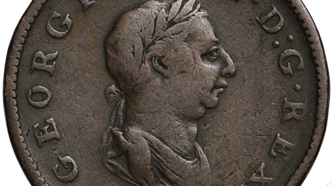 The 1806 Halfpenny - George III The 1806 Halfpenny - George III