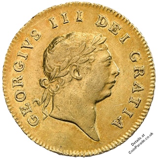 1808 Half-Guinea George III Obverse 1808 Half-Guinea George III Obverse