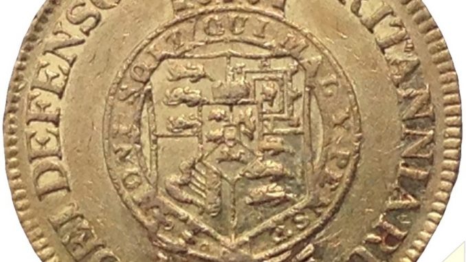 1813 George III Gold 'Military' Guinea Reverse 1813 George III Gold 'Military' Guinea Reverse