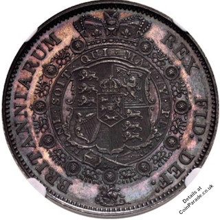 1816 Half-Crown Proof George III Reverse