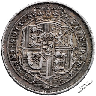 1816 Sixpence George III Reverse 1816 Sixpence George III Reverse