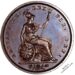 1831 Penny William IV Reverse MV