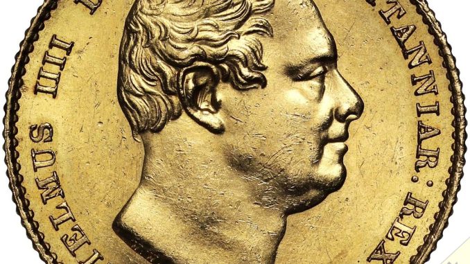1833 Sovereign Obverse 1833 Sovereign Obverse