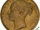 1872 1871 Overdate Gold Sovereign Melbourne Shield Obverse