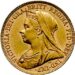 1897 Sovereign Obverse