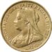 1901 Half-Sovereign Obverse RM