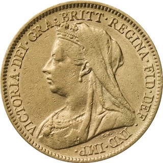 1901 Half-Sovereign Obverse RM