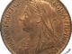1901 Penny Obverse