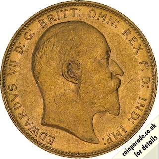 1902 Sovereign Perth Obverse 1902 Sovereign Perth Obverse