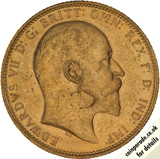 1902 Sovereign Sydney Obvers 1902 Sovereign Sydney Obvers