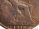 1918 KN Penny George V Exergue