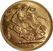 1925 Sovereign Reverse