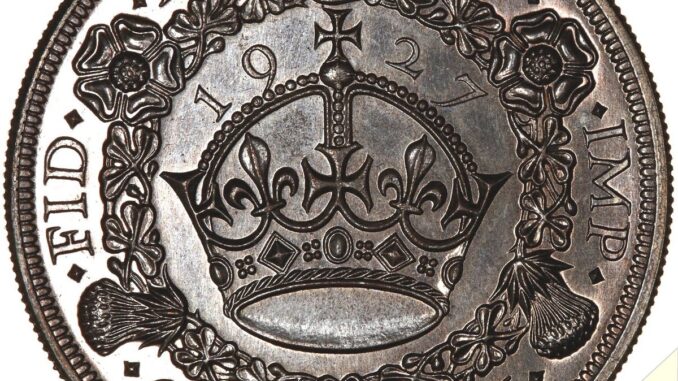 1927 Wreath Crown Reverse MV