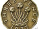 1937 Brass Threepence George VI Reverse