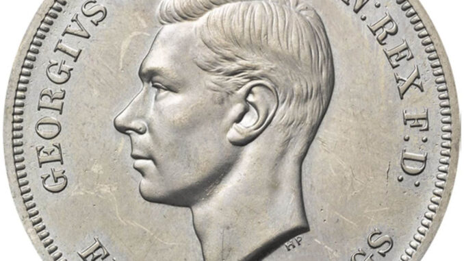 1951 Crown Festival of Britain Obverse