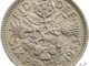 1953 SIxpence Reverse