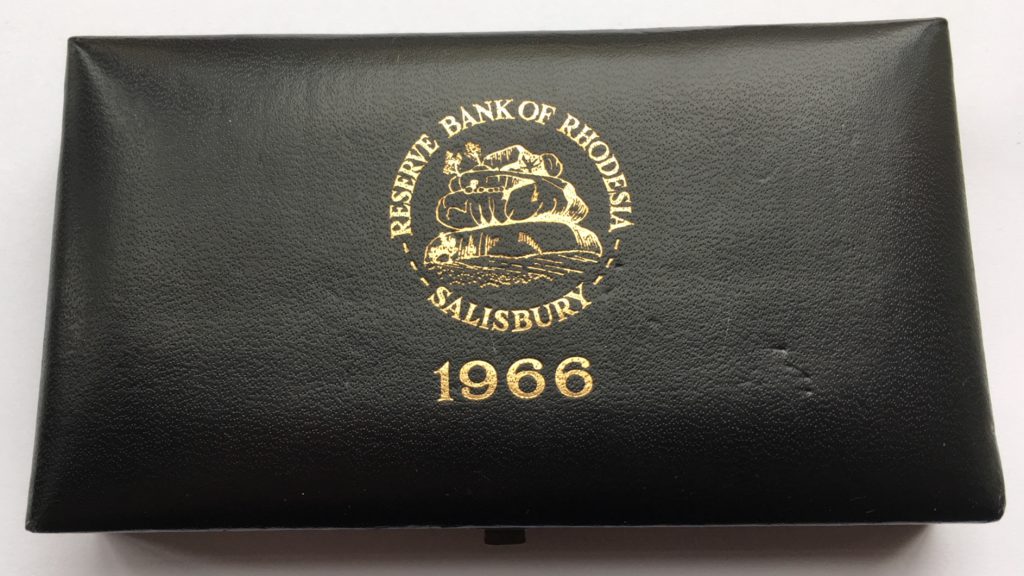 1966 Rhodesia Gold Set Box