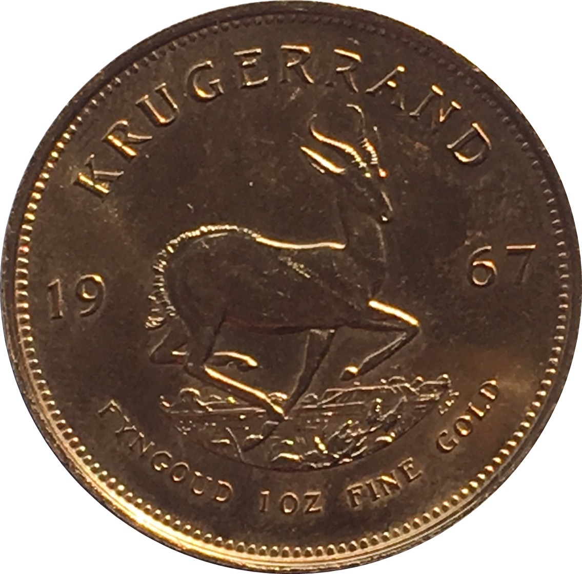 1967 Krugerrand Reverse