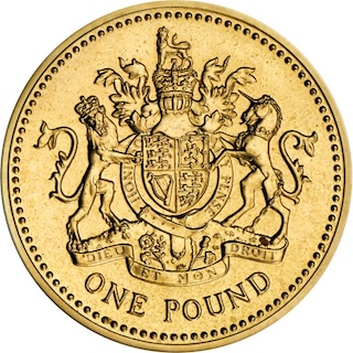 Royal Arms One Pound Royal Arms One Pound