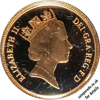 1988 Half-Sovereign Proof Obverse MJH 1988 Half-Sovereign Proof Obverse MJH
