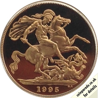 1995 Sovereign Proof Reverse 1995 Sovereign Proof Reverse