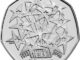 1998 Fifty Pence European Union Reverse RM