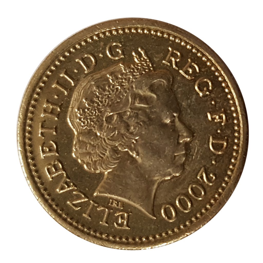 2000 One Pound Obverse