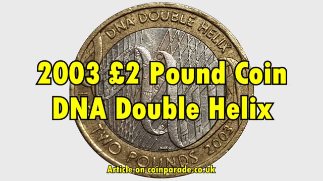 2003 Two Pounds DNA coinparade 2003 Two Pounds DNA