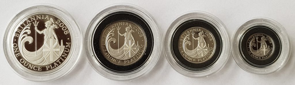 2008 Platinum Britannia Set Reverse