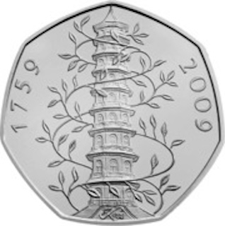 2009 50p Kew Gardens Reverse
