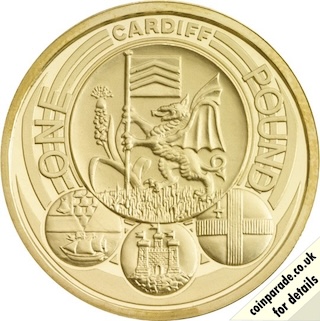 2011 One Pound Cardiff Reverse RM 2011 One Pound Cardiff Reverse RM