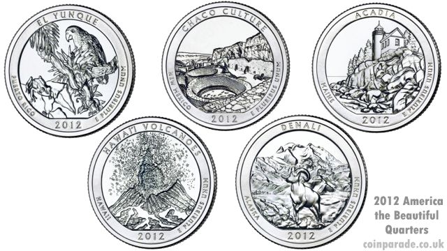 2012 America the Beautiful Quarters 2012 America the Beautiful Quarters
