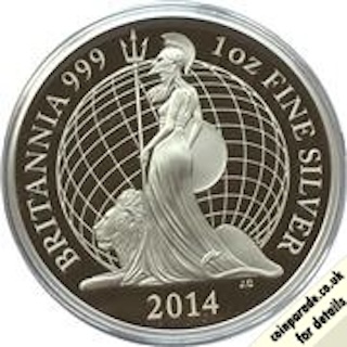 2014 Silver Britannia Reverse