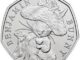 2017 50 Pence Coin Benjamin Bunny Reverse Royal Mint