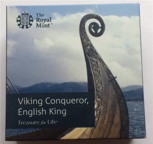 2017 Five Pounds King Canute Box