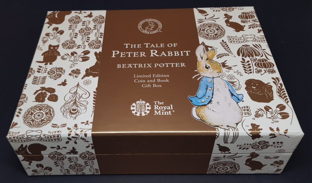 2017 Peter Rabbit Gold 50p