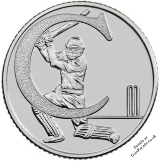 2019 10 Pence C Cricket Reverse RM 2019 10 Pence C Cricket Reverse RM