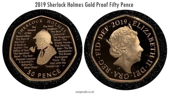 2019 Sherlock Holmes Fifty pence 2019 Sherlock Holmes Fifty pence