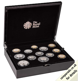 2019 UK Silver Proof Coin Set 2019 UK Silver Proof Coin Set