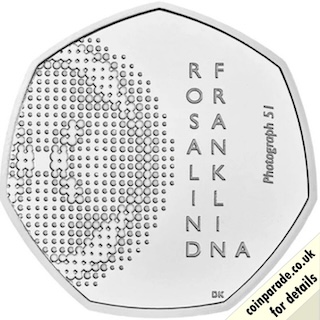 2020 Rosalind Franklin 50p