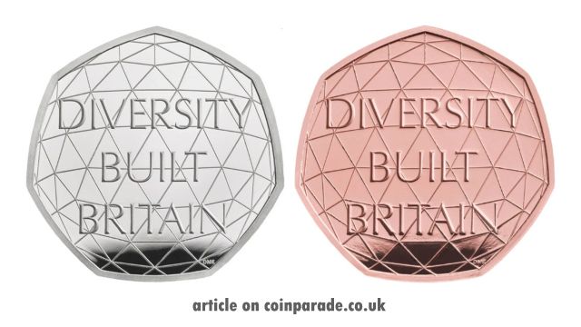 2020 Fifty Pence Celebrating British Diversity