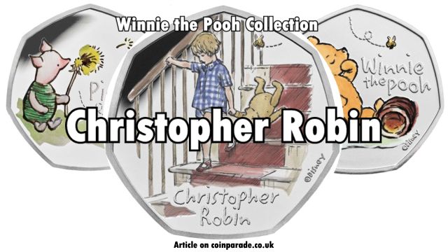 2020 Fifty Pence Christopher Robin Winnie the Pooh Collection 2020 Fifty Pence Christopher Robin Winnie the Pooh Collection