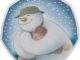 2020 Fifty Pence The Snowman Silver Proof Reverse RM