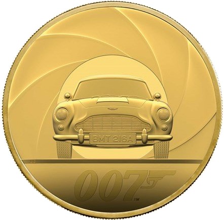 2020 Gold 7kg James Bond Special